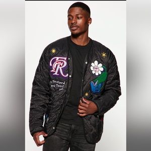 First Row Sunshine Quilted Jacket - Black